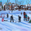Outremont Park Winter Day