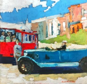Blue Car