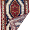 Origin "Ardebil" Hand Knotted Sheep Wool Persian Rug Natural Dyes Geometric Pattern 13'8" X 3'5"