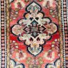 Origin "Hamedan" Liliyan Persian Rug Hand Knotted Natural Dyes with Large Central Medallion 4'8" X 3'2"