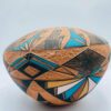 Signed 1991 Sky City N.M Acoma Pueblo Native American Pottery Vase