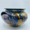 1990 Handmade Collaboration Studio Pottery Bowl Signed Michael Nowack and Linda Dalton