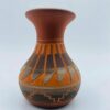 Signed "A. Bia" Hand-Curved Southwestern Native American Navajo Pottery Vase