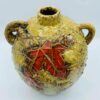 Mid Century Modern Fat Lava West Germany Pottery Textured Vase