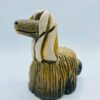 Signed "a.R" Handmade Afghan Hound Dog Figurine