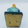 Hand-Carved Wooden Folk Art Figurine