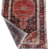 Origin "Nahavand" Persian Tribal Rug Hand Knotted Natural Dyes with Geometric Patterns 6'5" X 3'6"