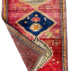 Origin "Shiraz" Persian Tribal Rug Hand Knotted Natural Dyes with Geometric Patterns 5'1" X 3'5"