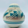 Native American Hozoni Pottery Vase Signed By Navajo Artist