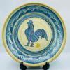 1980s Handmade Studio Pottery Plate Signed and Stamped Rene McCutcheon