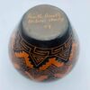 2004 Handcrafted Native American Navajo Etched Pottery Signed