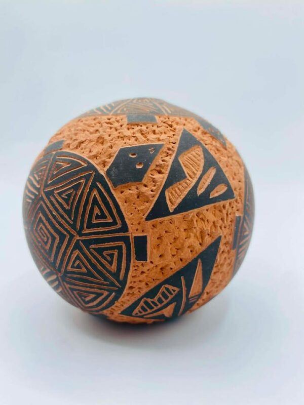 Signed "JA" Acoma Pueblo N.M Native American Pottery Vase