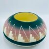 Sioux Native American pottery Bowl/Vase Signed Mishrik Stout
