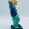 Hand-Carved Wooden Folk Art Figurine