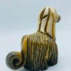 Signed "a.R" Handmade Afghan Hound Dog Figurine