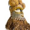 Kuba Nyet Horned Helmet Mask – Royal Ceremonial Mask