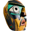 Large Canadian West Coast Painted Wooden Mask – Northwest Coast Style